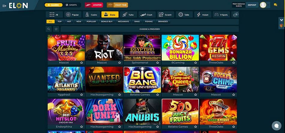 Elon Casino: your premier online amusement location